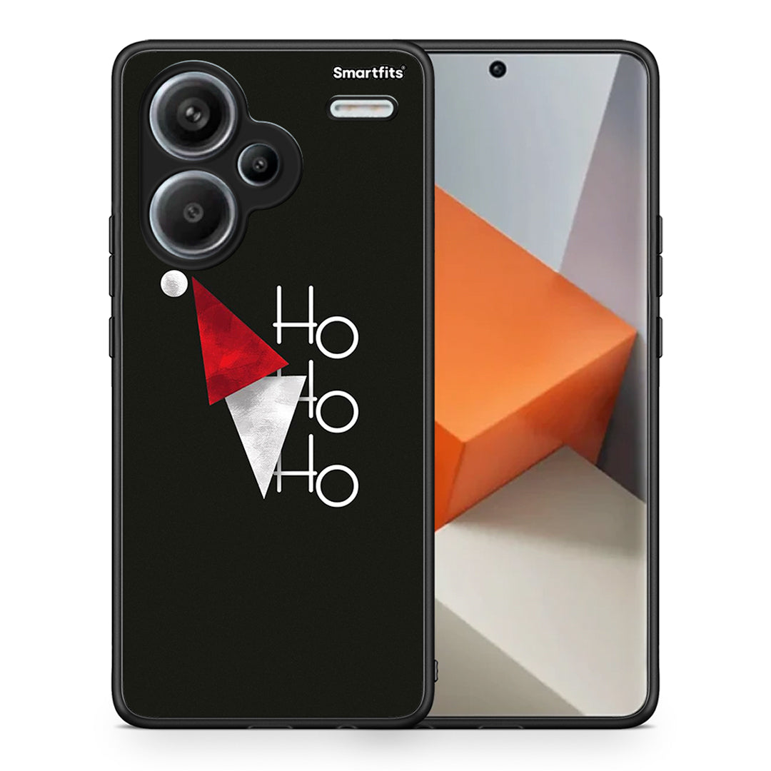 Θήκη Xiaomi Redmi Note 13 Pro Plus 5G Minimal Christmas από τη Smartfits με σχέδιο στο πίσω μέρος και μαύρο περίβλημα | Xiaomi Redmi Note 13 Pro Plus 5G Minimal Christmas case with colorful back and black bezels