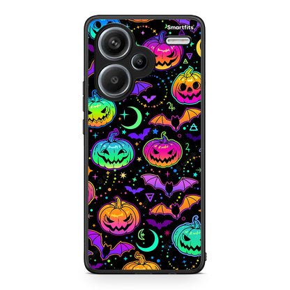 Xiaomi Redmi Note 13 Pro Plus 5G Neon Halloween θήκη από τη Smartfits με σχέδιο στο πίσω μέρος και μαύρο περίβλημα | Smartphone case with colorful back and black bezels by Smartfits