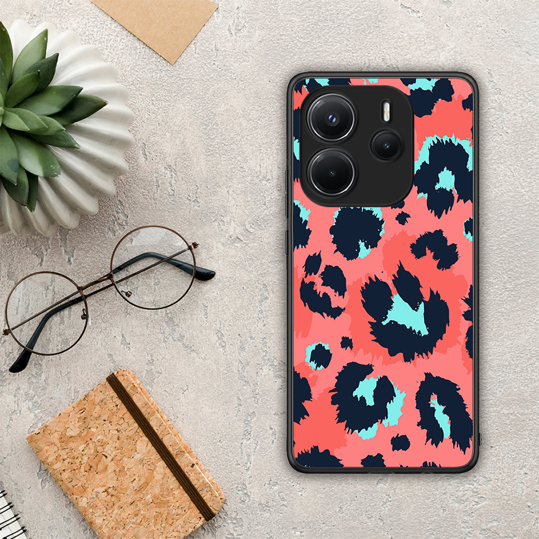 Animal Pink Leopard - Xiaomi Redmi Note 14 4G θήκη