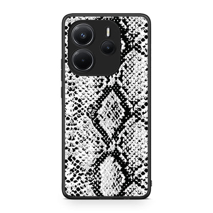 24 - Xiaomi Redmi Note 14 4G White Snake Animal case, cover, bumper