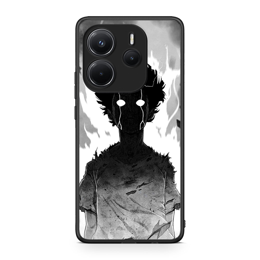 Xiaomi Redmi Note 14 4G Anime Boy Θήκη από τη Smartfits με σχέδιο στο πίσω μέρος και μαύρο περίβλημα | Smartphone case with colorful back and black bezels by Smartfits