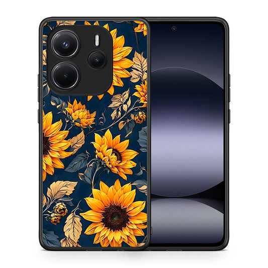 Autumn Sunflowers - Xiaomi Redmi Note 14 4G θήκη