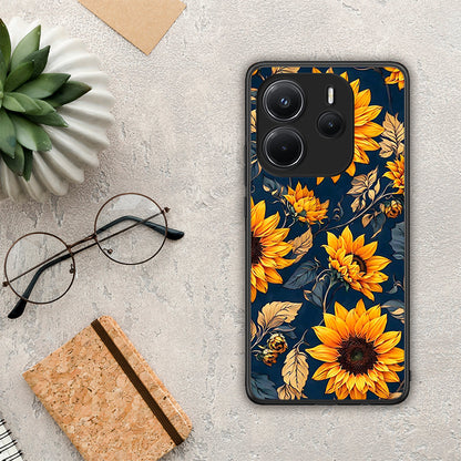 Autumn Sunflowers - Xiaomi Redmi Note 14 4G θήκη