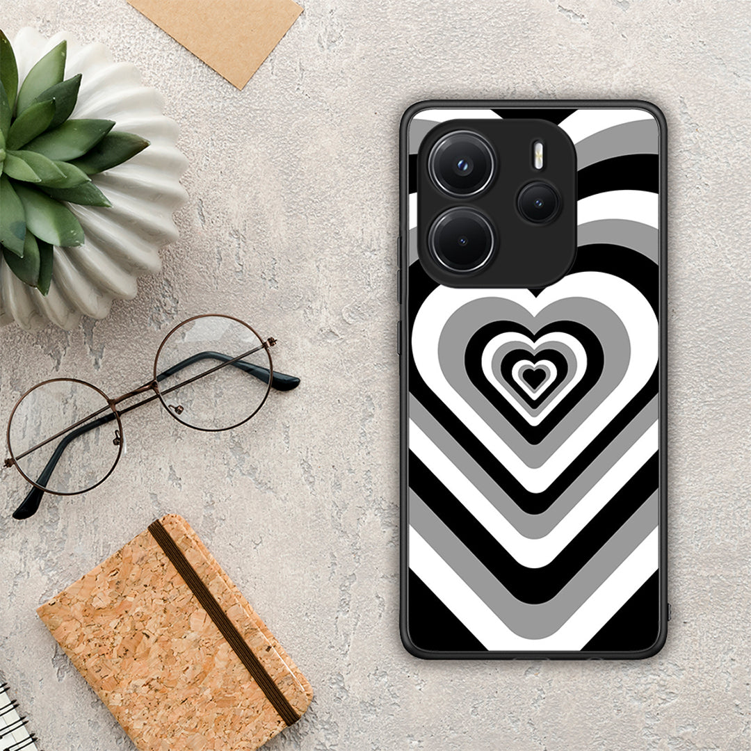 Black Hearts - Xiaomi Redmi Note 14 4G θήκη