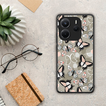 Boho Butterflies - Xiaomi Redmi Note 14 4G θήκη