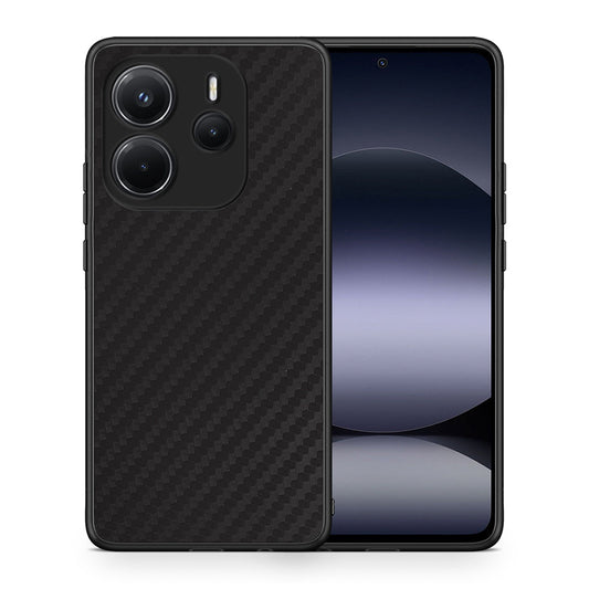 Θήκη Xiaomi Redmi Note 14 4G Carbon Black από τη Smartfits με σχέδιο στο πίσω μέρος και μαύρο περίβλημα | Xiaomi Redmi Note 14 4G Carbon Black case with colorful back and black bezels