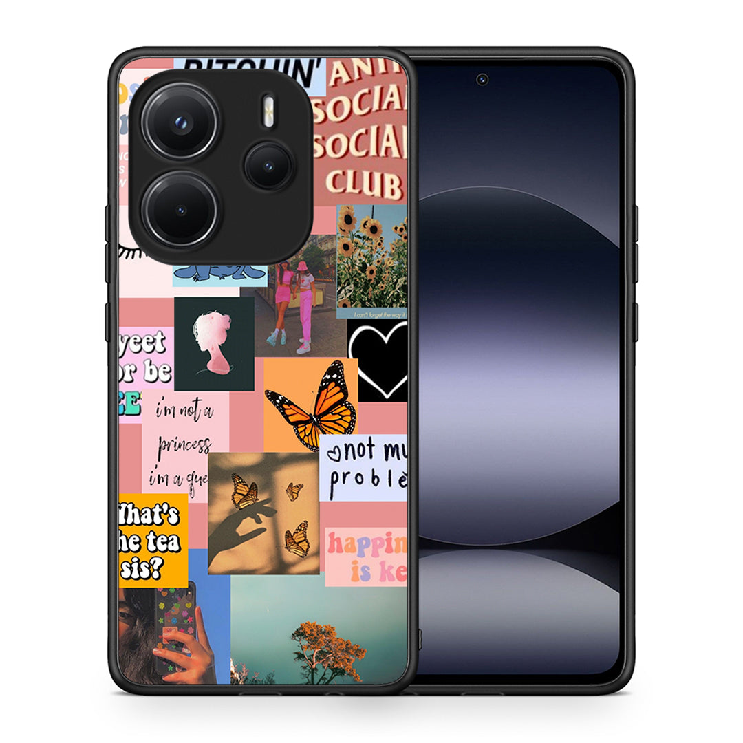 Collage Bitchin - Xiaomi Redmi Note 14 4G θήκη