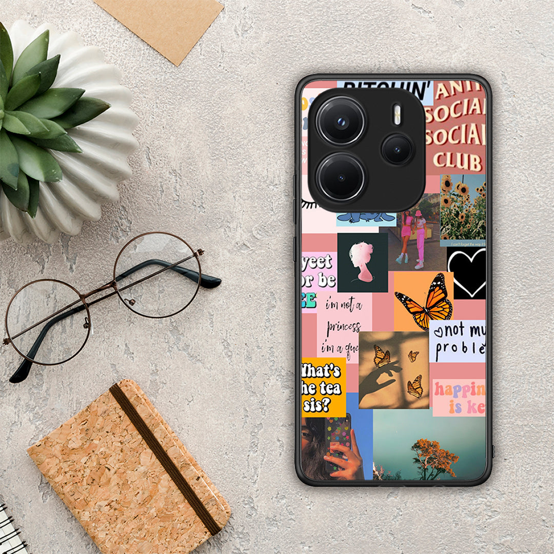 Collage Bitchin - Xiaomi Redmi Note 14 4G θήκη