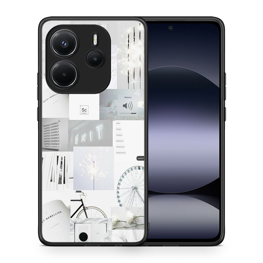 Collage Make Me Wonder - Xiaomi Redmi Note 14 4G θήκη