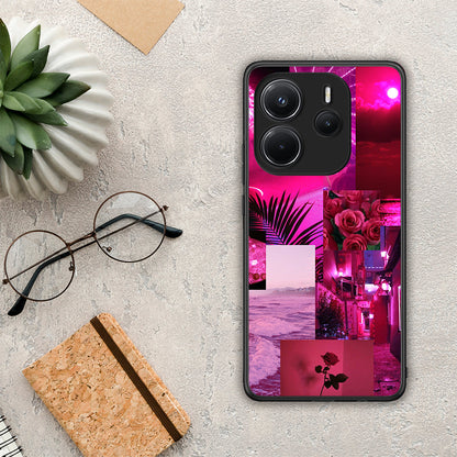 Collage Red Roses - Xiaomi Redmi Note 14 4G θήκη