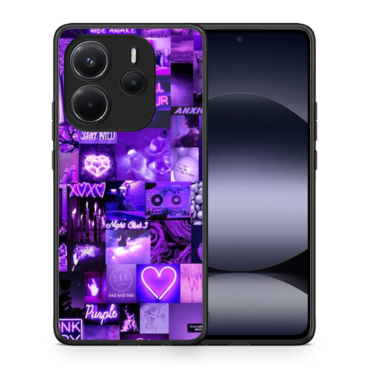 Collage Stay Wild - Xiaomi Redmi Note 14 4G θήκη