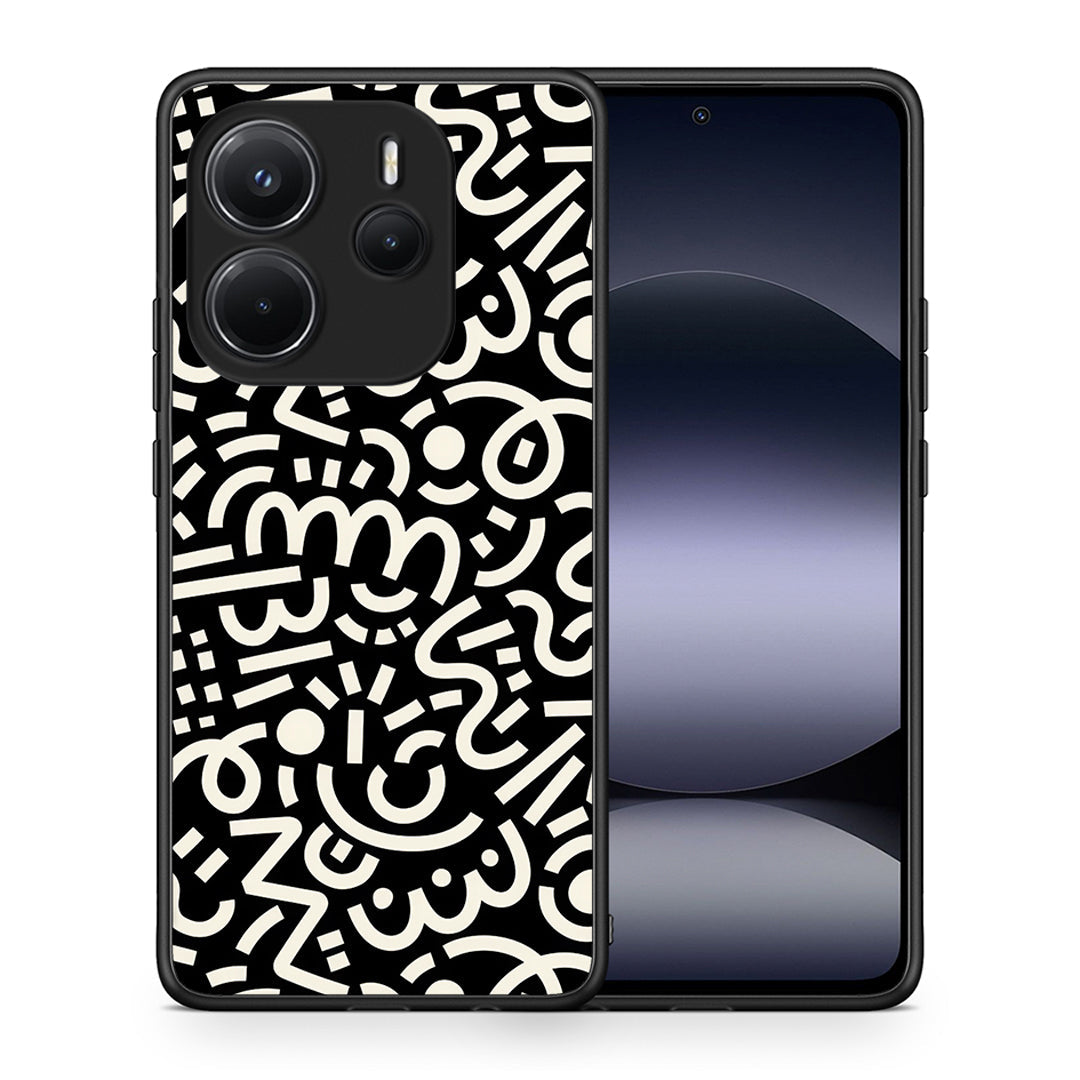 Doodle Art - Xiaomi Redmi Note 14 4G θήκη