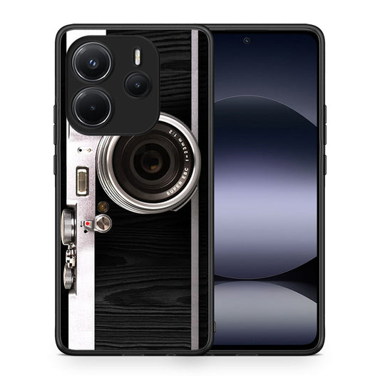 Θήκη Xiaomi Redmi Note 14 4G Emily In Paris από τη Smartfits με σχέδιο στο πίσω μέρος και μαύρο περίβλημα | Xiaomi Redmi Note 14 4G Emily In Paris case with colorful back and black bezels
