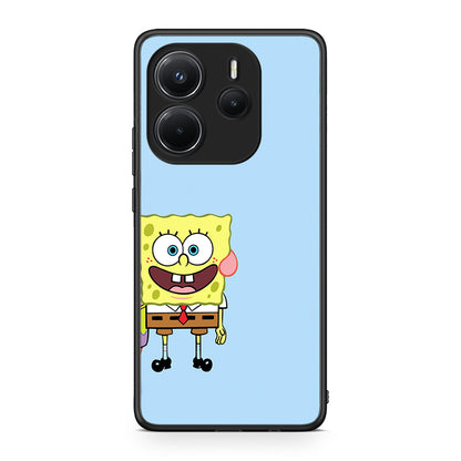 Xiaomi Redmi Note 14 4G Friends Bob θήκη από τη Smartfits με σχέδιο στο πίσω μέρος και μαύρο περίβλημα | Smartphone case with colorful back and black bezels by Smartfits
