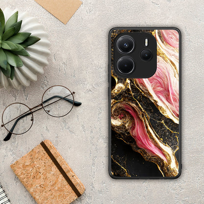 Glamorous Pink Marble - Xiaomi Redmi Note 14 4G θήκη