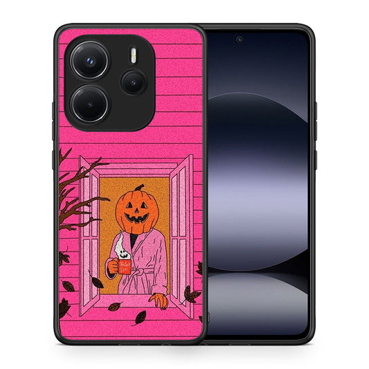 Halloween Pumpkin Lady - Xiaomi Redmi Note 14 4G θήκη