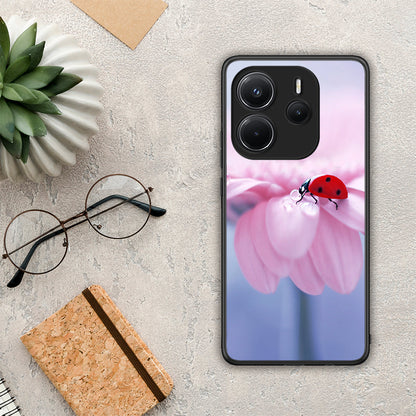 Ladybug Flower - Xiaomi Redmi Note 14 4G θήκη