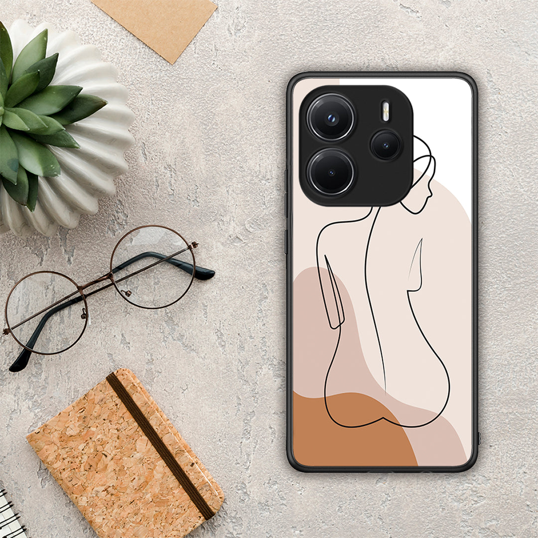 LineArt Woman - Xiaomi Redmi Note 14 4G θήκη