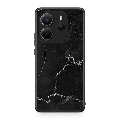 Xiaomi Redmi Note 14 4G Marble Black θήκη από τη Smartfits με σχέδιο στο πίσω μέρος και μαύρο περίβλημα | Smartphone case with colorful back and black bezels by Smartfits