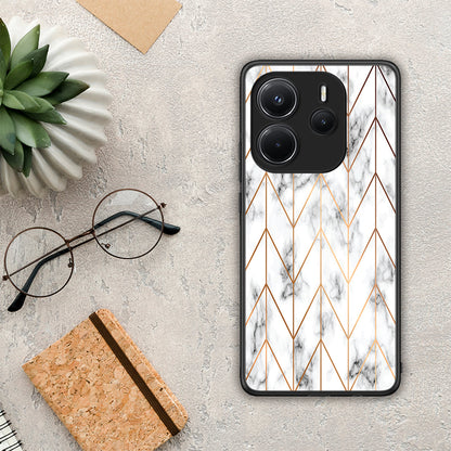 Marble Gold Geometric - Xiaomi Redmi Note 14 4G θήκη