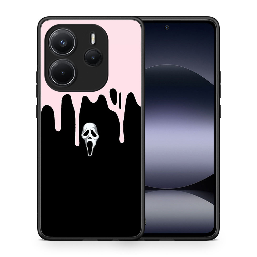 Melting Halloween Mask - Xiaomi Redmi Note 14 4G θήκη