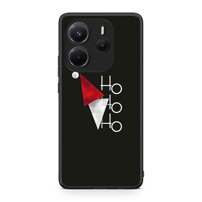 Xiaomi Redmi Note 14 4G Minimal Christmas θήκη από τη Smartfits με σχέδιο στο πίσω μέρος και μαύρο περίβλημα | Smartphone case with colorful back and black bezels by Smartfits