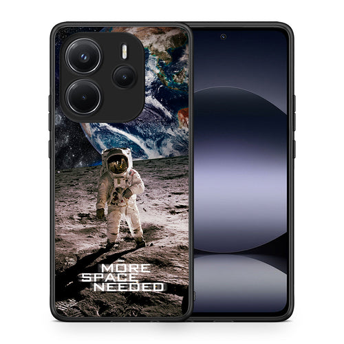 Θήκη Xiaomi Redmi Note 14 4G More Space από τη Smartfits με σχέδιο στο πίσω μέρος και μαύρο περίβλημα | Xiaomi Redmi Note 14 4G More Space case with colorful back and black bezels