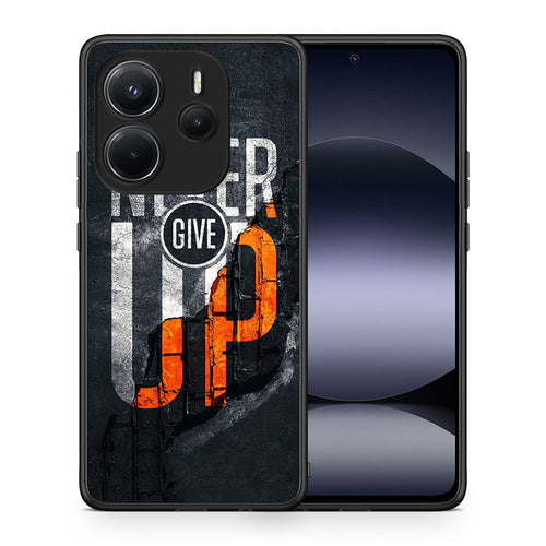 Never Give Up - Xiaomi Redmi Note 14 4G θήκη