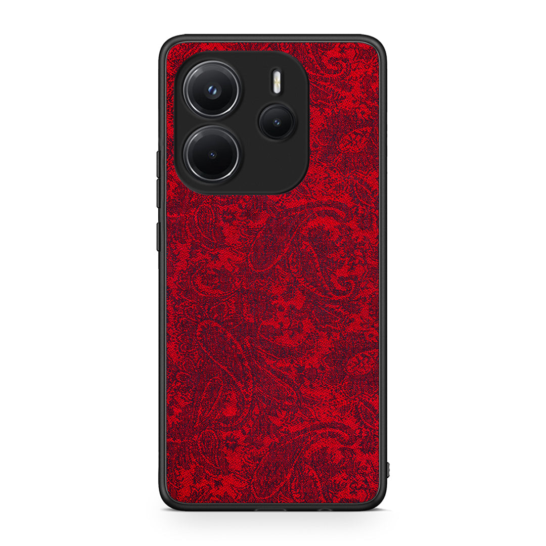 Xiaomi Redmi Note 14 4G Paisley Cashmere θήκη από τη Smartfits με σχέδιο στο πίσω μέρος και μαύρο περίβλημα | Smartphone case with colorful back and black bezels by Smartfits