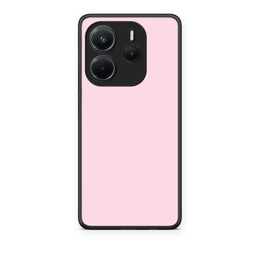 Θήκη Xiaomi Redmi Note 14 4G Pale Pink από τη Smartfits με σχέδιο στο πίσω μέρος και μαύρο περίβλημα | Xiaomi Redmi Note 14 4G Pale Pink case with colorful back and black bezels