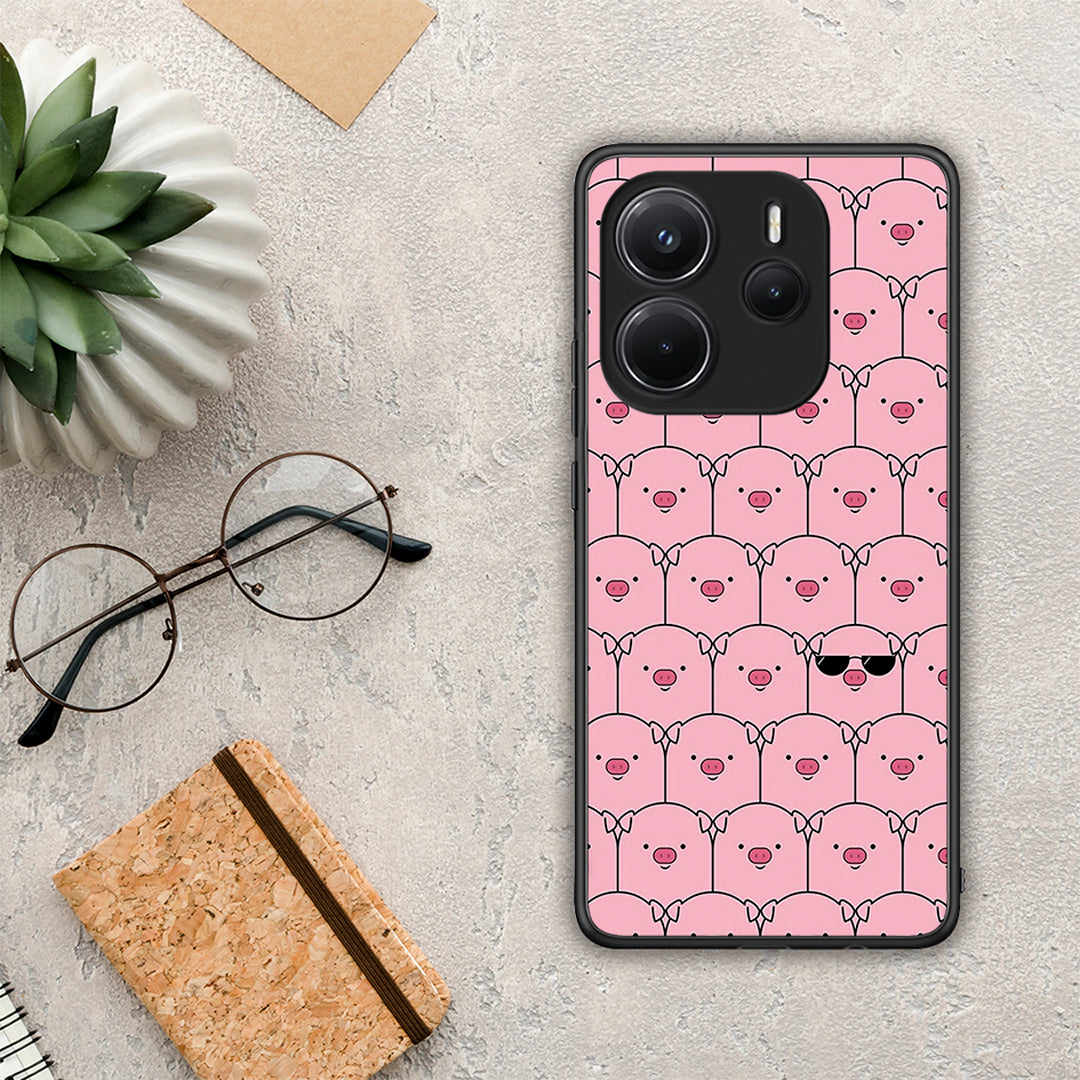 Pig Glasses - Xiaomi Redmi Note 14 4G θήκη