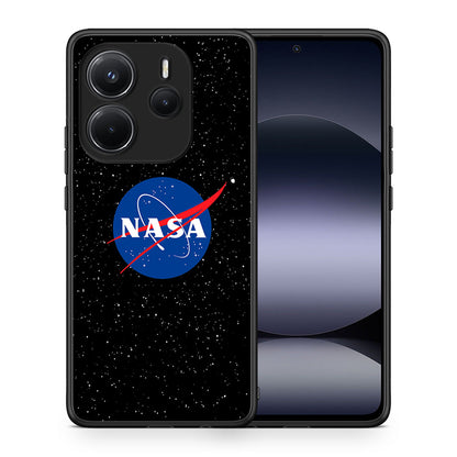Θήκη Xiaomi Redmi Note 14 4G NASA PopArt από τη Smartfits με σχέδιο στο πίσω μέρος και μαύρο περίβλημα | Xiaomi Redmi Note 14 4G NASA PopArt case with colorful back and black bezels