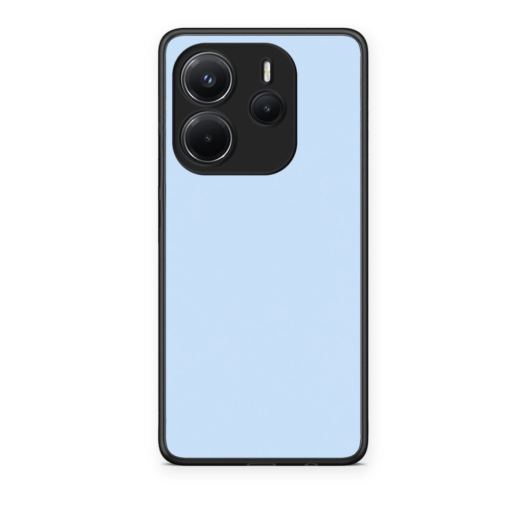 Θήκη Xiaomi Redmi Note 14 4G Powder Blue από τη Smartfits με σχέδιο στο πίσω μέρος και μαύρο περίβλημα | Xiaomi Redmi Note 14 4G Powder Blue case with colorful back and black bezels