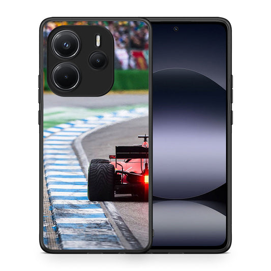 Θήκη Xiaomi Redmi Note 14 4G Racing Vibes από τη Smartfits με σχέδιο στο πίσω μέρος και μαύρο περίβλημα | Xiaomi Redmi Note 14 4G Racing Vibes case with colorful back and black bezels