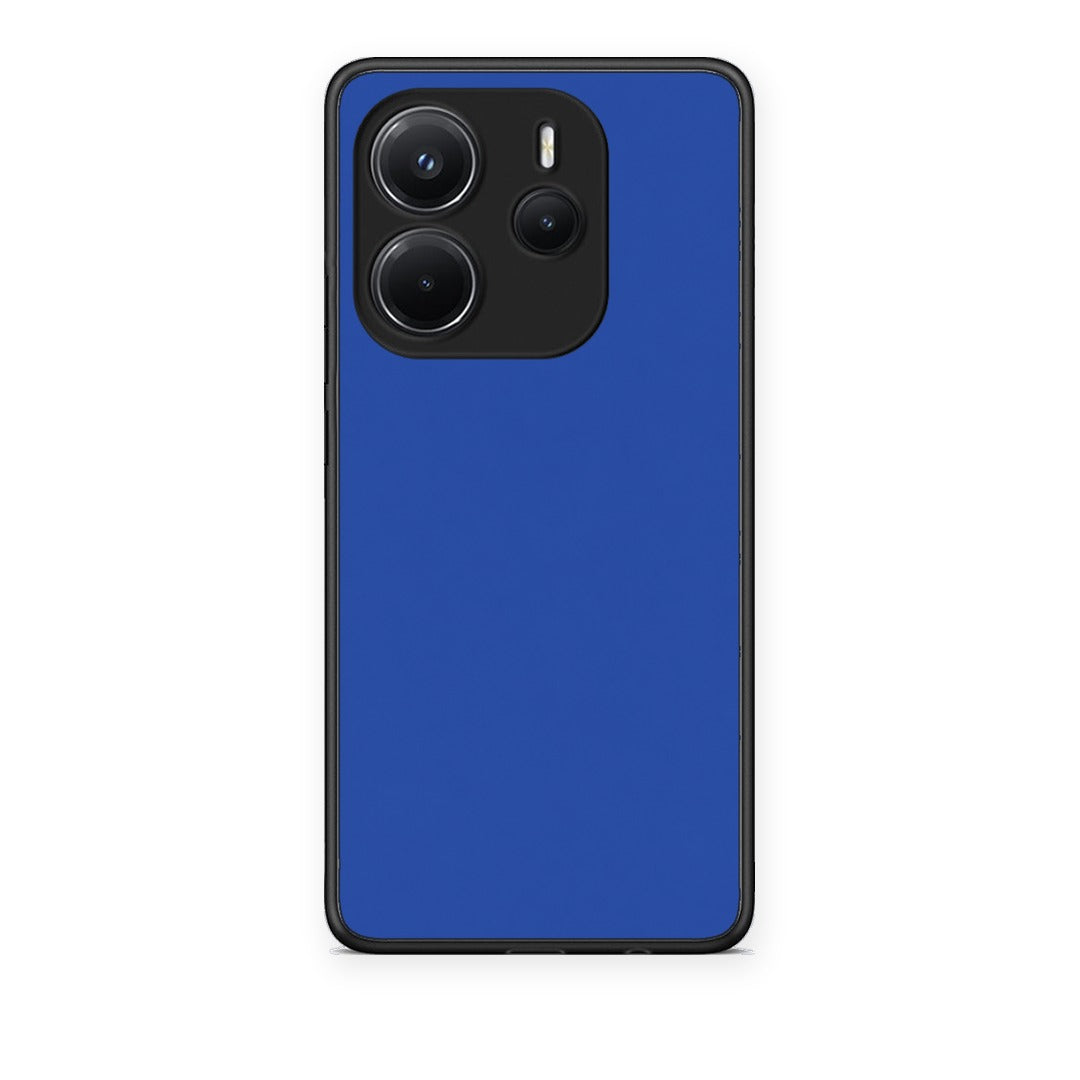 Θήκη Xiaomi Redmi Note 14 4G Royal Blue από τη Smartfits με σχέδιο στο πίσω μέρος και μαύρο περίβλημα | Xiaomi Redmi Note 14 4G Royal Blue case with colorful back and black bezels