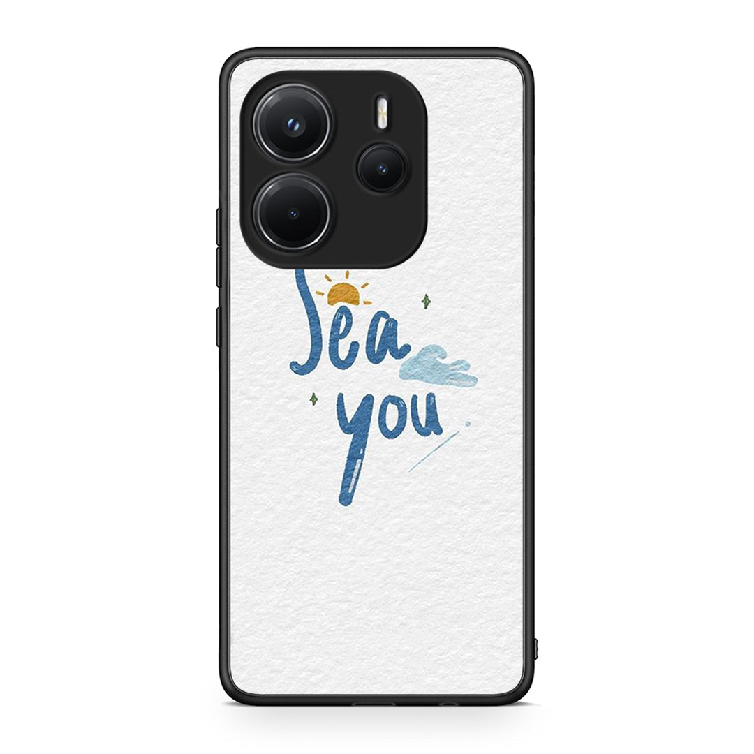 Xiaomi Redmi Note 14 4G Sea You Θήκη από τη Smartfits με σχέδιο στο πίσω μέρος και μαύρο περίβλημα | Smartphone case with colorful back and black bezels by Smartfits