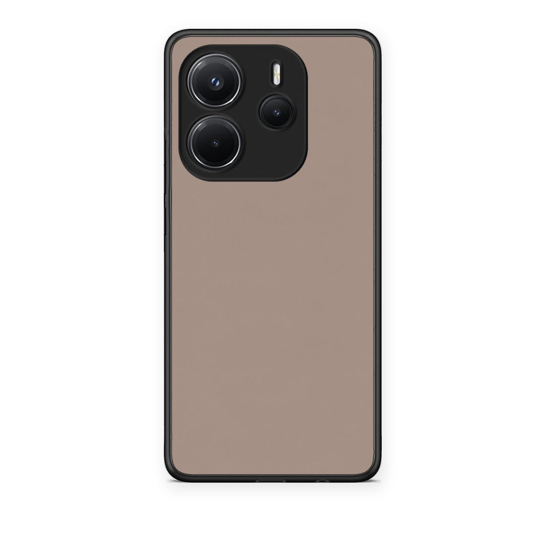 Θήκη Xiaomi Redmi Note 14 4G Warm Taupe από τη Smartfits με σχέδιο στο πίσω μέρος και μαύρο περίβλημα | Xiaomi Redmi Note 14 4G Warm Taupe case with colorful back and black bezels