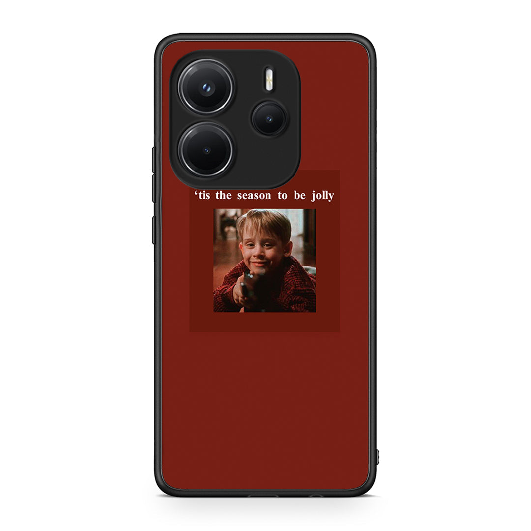 Xiaomi Redmi Note 14 4G Xmas Ultimate Spirit θήκη από τη Smartfits με σχέδιο στο πίσω μέρος και μαύρο περίβλημα | Smartphone case with colorful back and black bezels by Smartfits