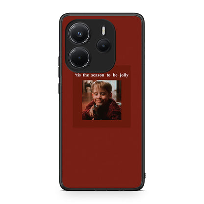 Xiaomi Redmi Note 14 4G Xmas Ultimate Spirit θήκη από τη Smartfits με σχέδιο στο πίσω μέρος και μαύρο περίβλημα | Smartphone case with colorful back and black bezels by Smartfits