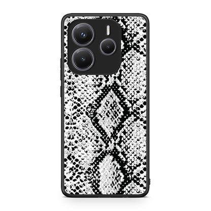 24 - Xiaomi Redmi Note 14 5G White Snake Animal case, cover, bumper