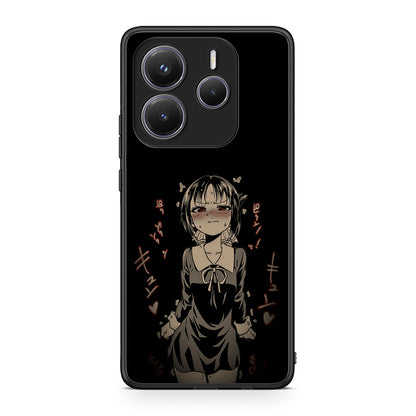 Xiaomi Redmi Note 14 5G Anime Girl θήκη από τη Smartfits με σχέδιο στο πίσω μέρος και μαύρο περίβλημα | Smartphone case with colorful back and black bezels by Smartfits