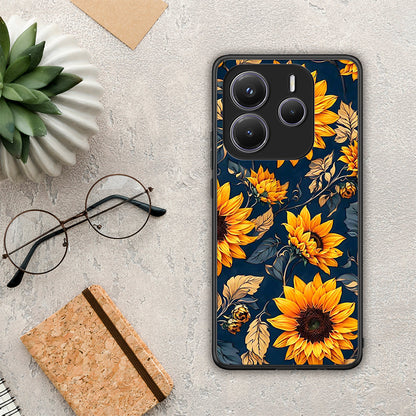 Autumn Sunflowers - Xiaomi Redmi Note 14 5G θήκη