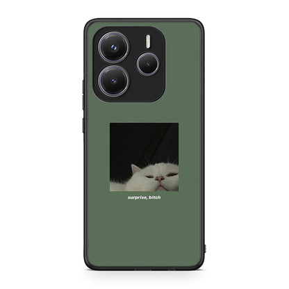 Xiaomi Redmi Note 14 5G Bitch Surprise θήκη από τη Smartfits με σχέδιο στο πίσω μέρος και μαύρο περίβλημα | Smartphone case with colorful back and black bezels by Smartfits