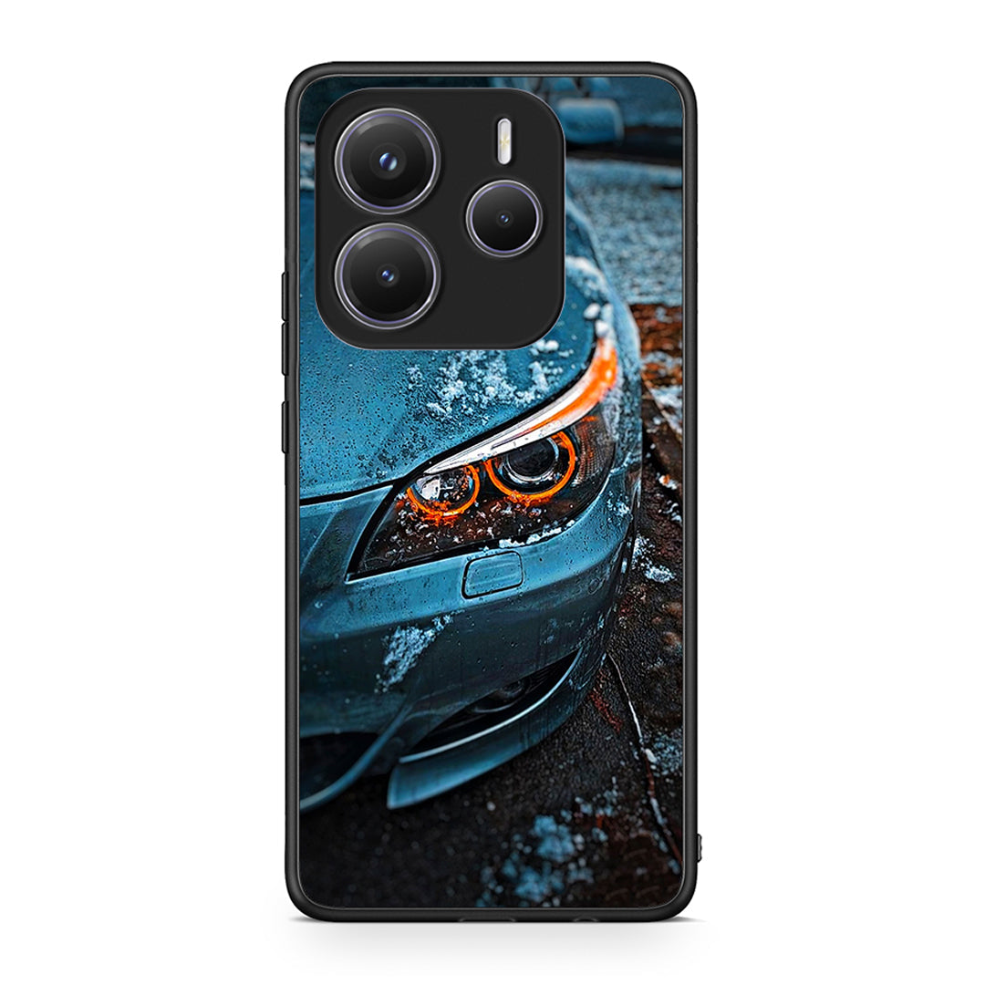 Xiaomi Redmi Note 14 5G Bmw E60 Θήκη από τη Smartfits με σχέδιο στο πίσω μέρος και μαύρο περίβλημα | Smartphone case with colorful back and black bezels by Smartfits