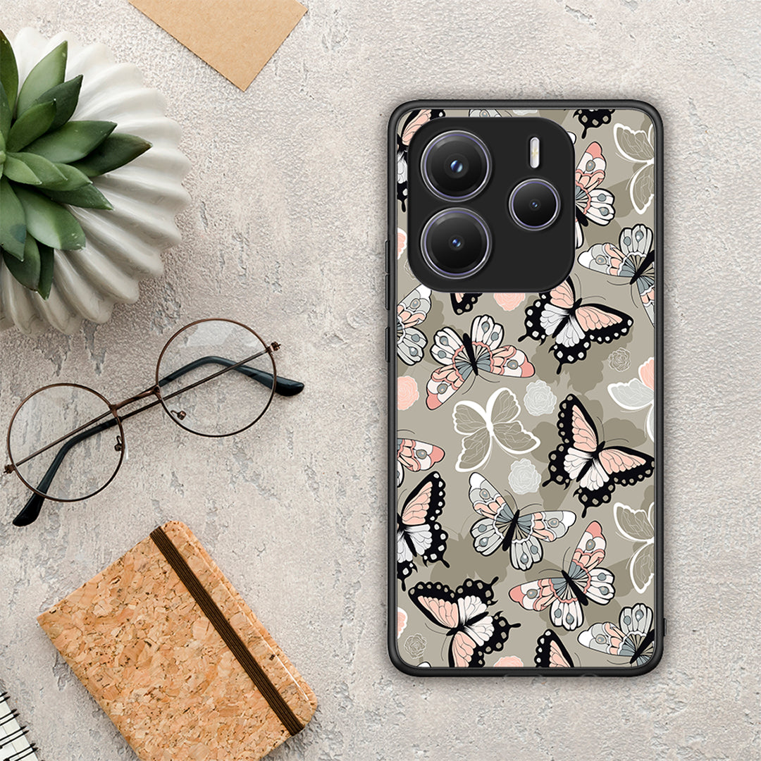 Boho Butterflies - Xiaomi Redmi Note 14 5G θήκη