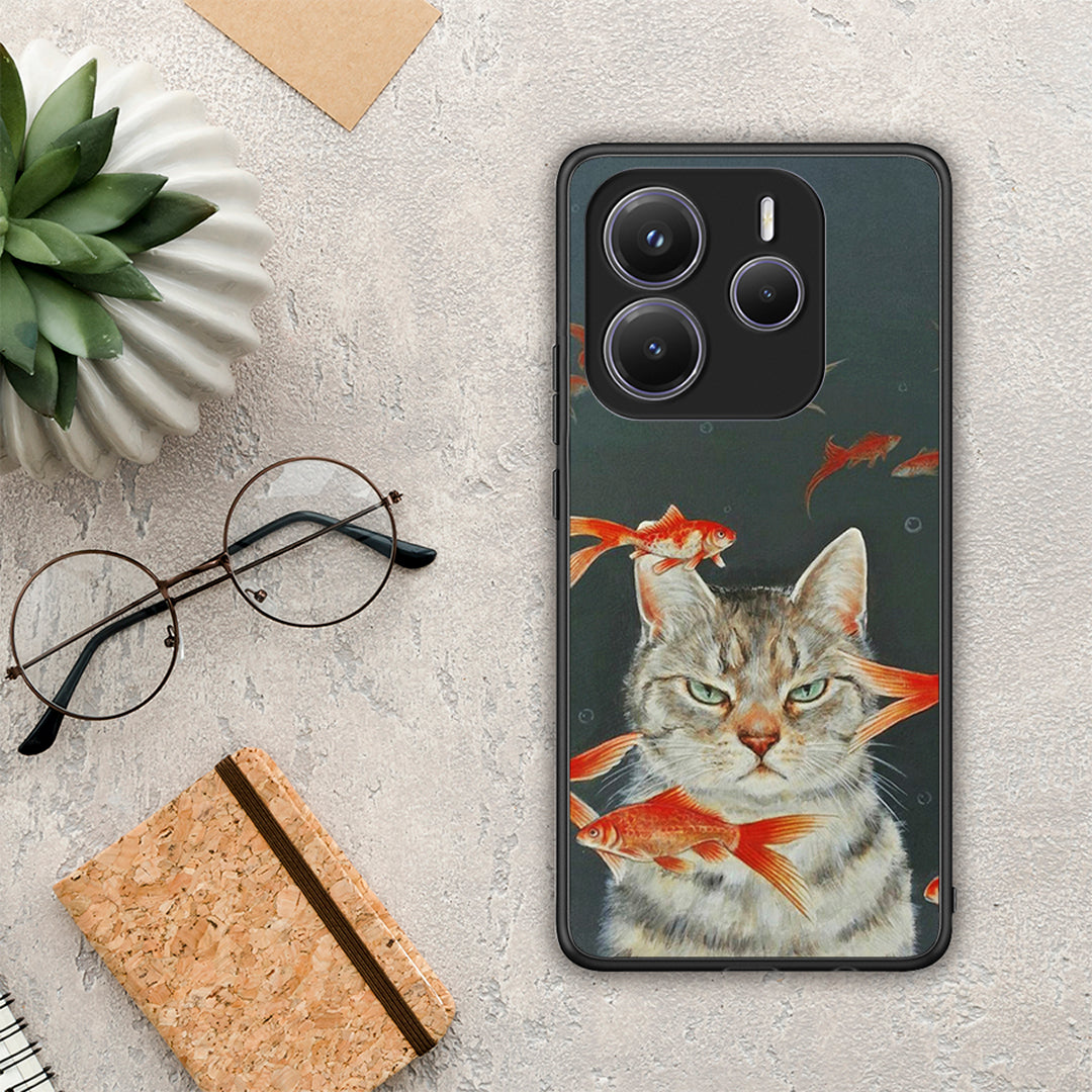Cat Goldfish - Xiaomi Redmi Note 14 5G θήκη