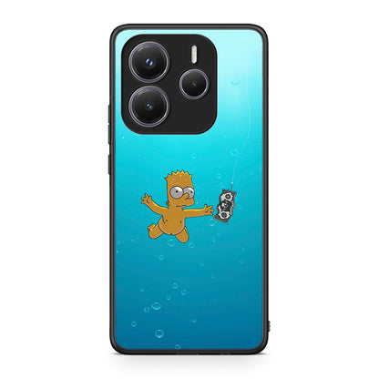 Xiaomi Redmi Note 14 5G Chasing Money θήκη από τη Smartfits με σχέδιο στο πίσω μέρος και μαύρο περίβλημα | Smartphone case with colorful back and black bezels by Smartfits