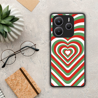 Christmas Hearts - Xiaomi Redmi Note 14 5G θήκη