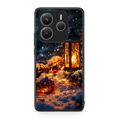 Xiaomi Redmi Note 14 5G Christmas Ornaments θήκη από τη Smartfits με σχέδιο στο πίσω μέρος και μαύρο περίβλημα | Smartphone case with colorful back and black bezels by Smartfits