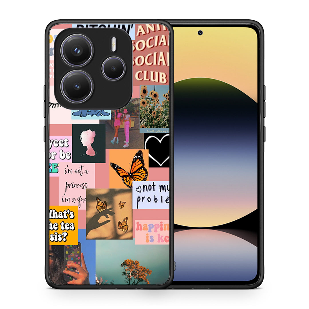 Collage Bitchin - Xiaomi Redmi Note 14 5G θήκη